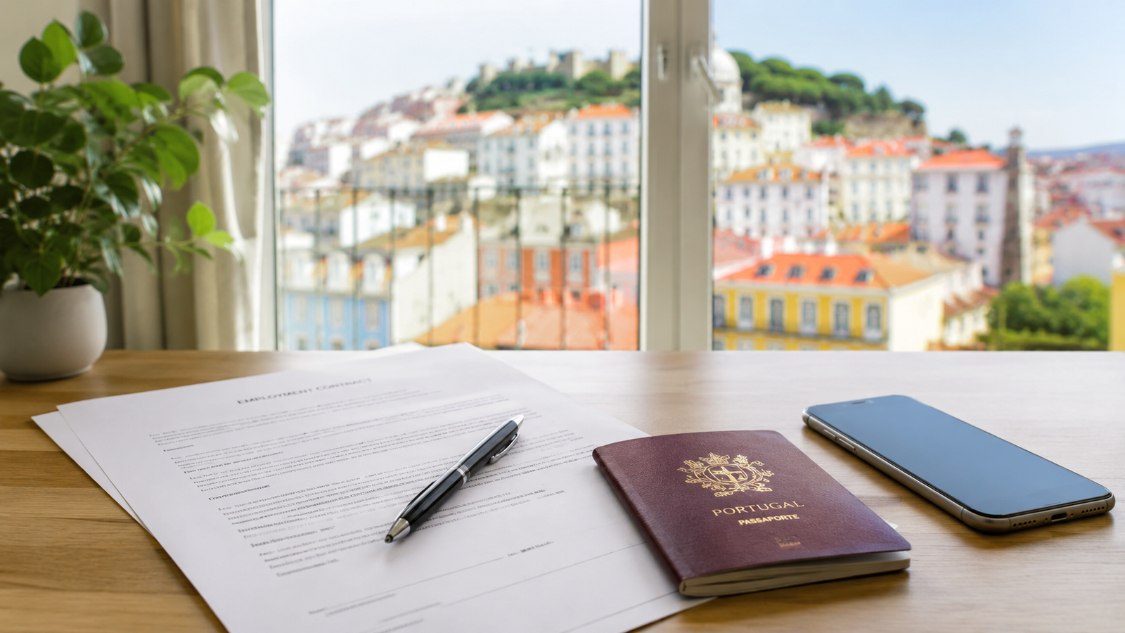 Contrato de trabalho em Portugal: como funciona a autorização de residência