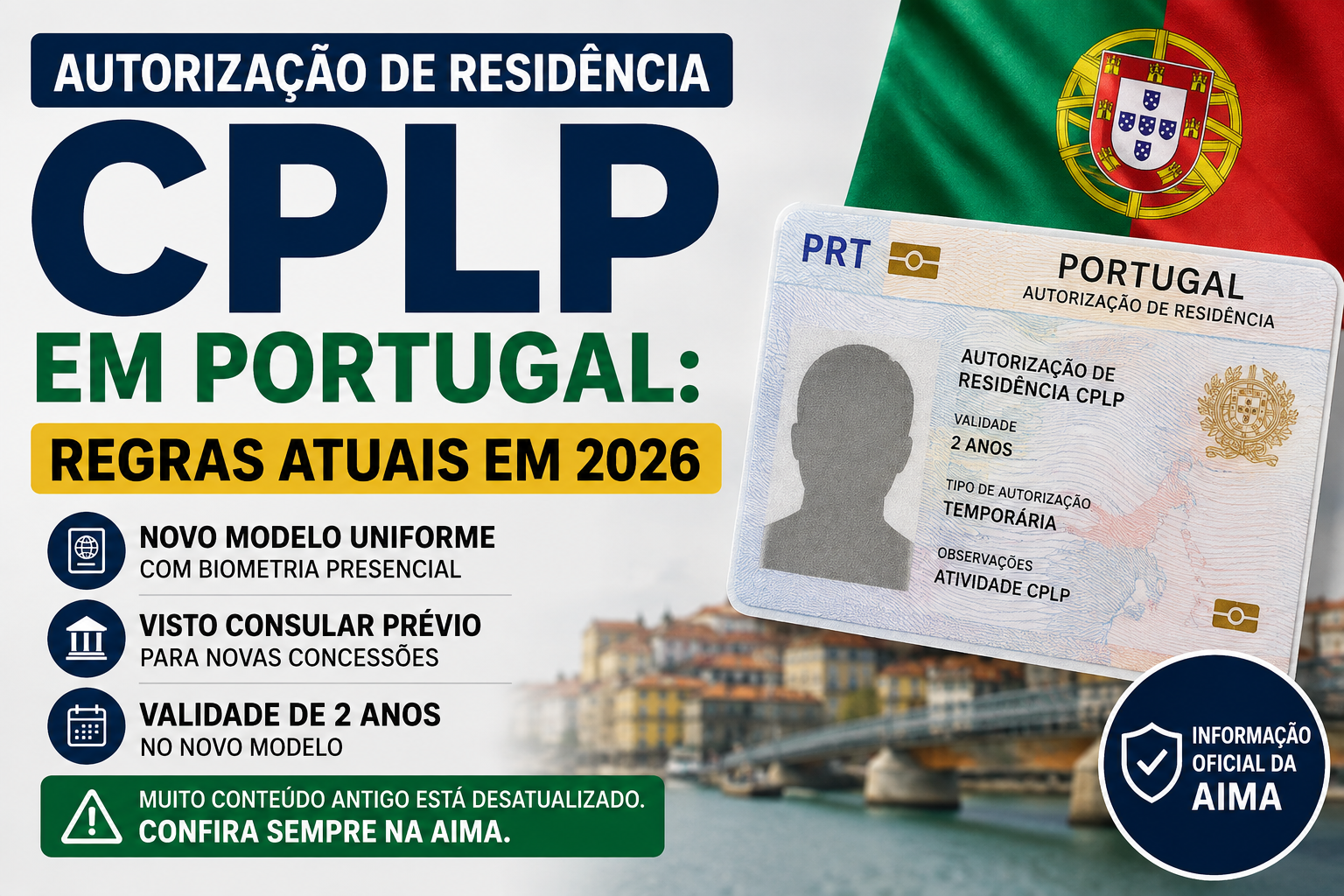 Autorização de residência CPLP em Portugal: regras atuais em 2026