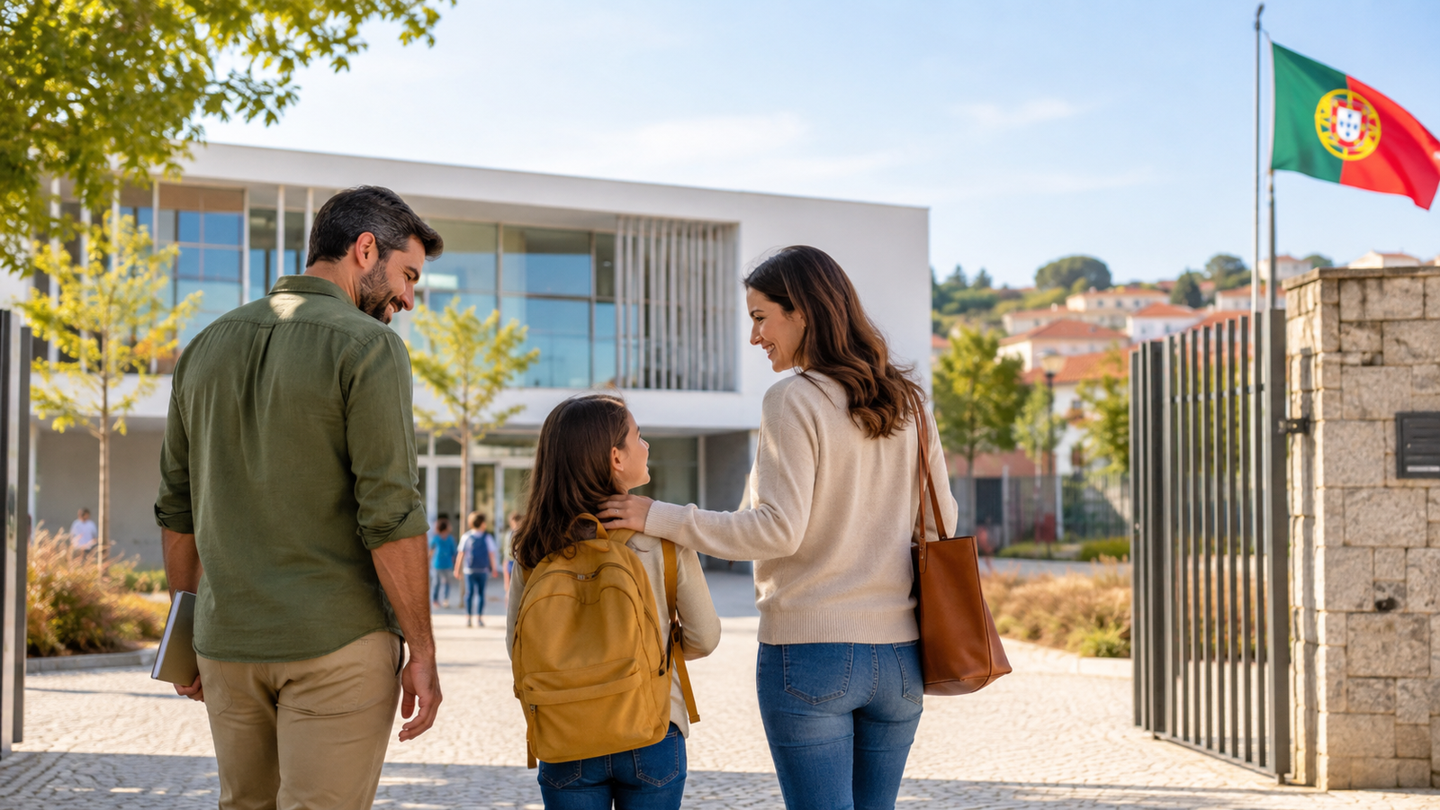 Como funciona a escola em Portugal para filhos de brasileiros